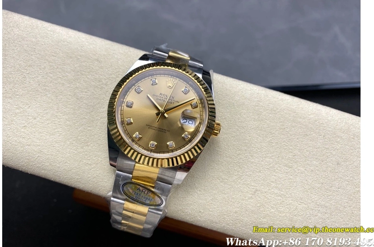 Datejust Oys YG Dia 41mm ARF SS SH3235(Tungsten Heavy 126333 Gold Version) 0516